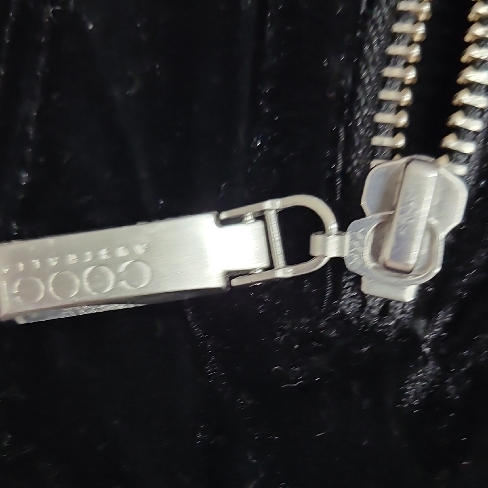 COOGI Black Velour Joggers (Rare) - Picture 8 of 16